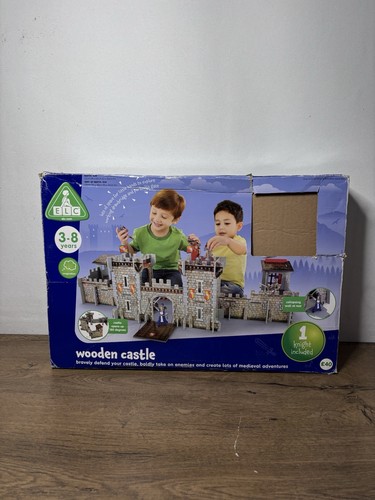 Elc vintage wooden castle - vintage,