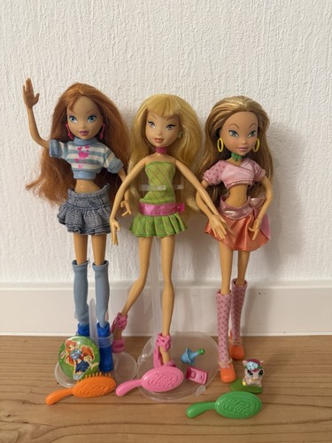 Winx school girl dolls - girl, season
