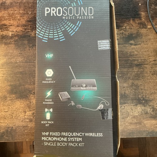 Prosound vhf fixed frequency - prosound,