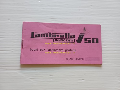 Innocenti lambretta 50 - lambretta, j
