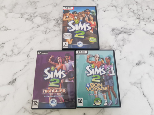Sims base game 2 expansion - game, +