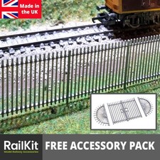 OO Gauge security fence steel