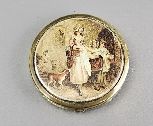 Antique compact powder yardley - compact,