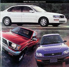 1996 Toyota Sales Catalog