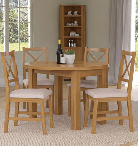 Dining table set drop leaf - table,