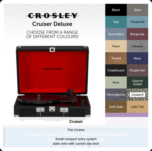 Crosley cruiser record player - record,
