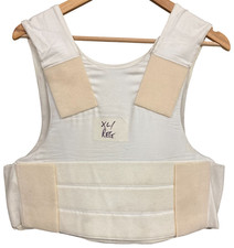 Stab Vest Covert White Size XL