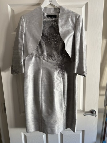 Designer couture silk dress - couture, &