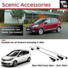 Roof Bars For Renault Scenic X Mod Cross Bars, Roof Rack EASY FIT - FREE P&P  