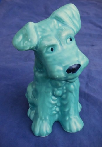 Sylvac green terrier high - sylvac, 7"