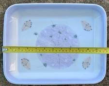 BN Portmeirion DAWN 31cm Vitrified LASAGNE BAKING DISH.Rare “DAWN” &”DUSK RANGE