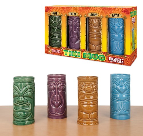 Tiki mug party pack - tiki,