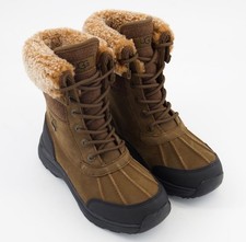 UGG Dark Earth Adirondack III Flat Ankle Boots Size Uk 3 RRP £235