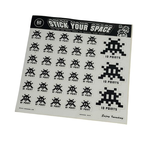 Invader stick your - invader, “stick