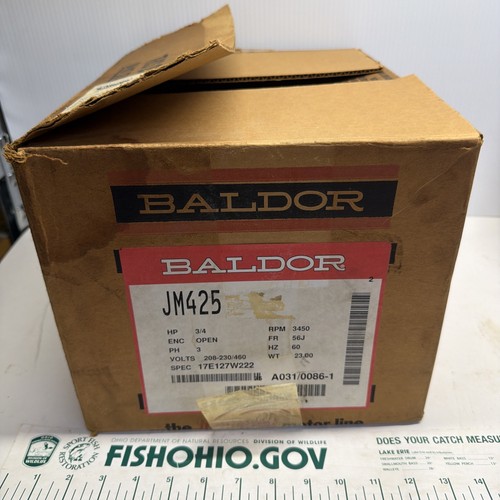 Baldor jm425 motor - baldor,