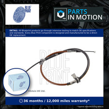 Handbrake Cable fits TOYOTA HI-ACE Mk4 2.7 Rear Right 98 to 05 3RZ-FE Hand Brake