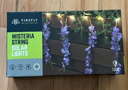 Solar wisteria flowers - solar,