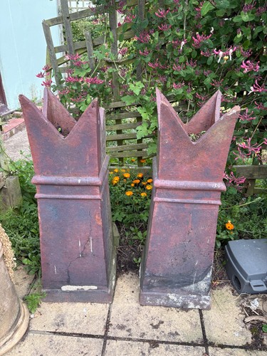 Chimney pots garden planters - garden,