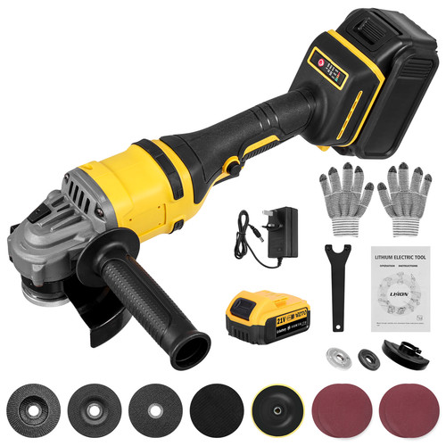 21v cordless angle grinder - 21v,