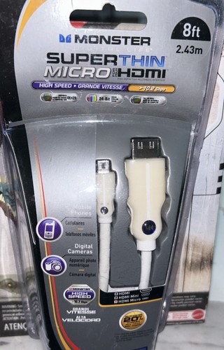 Monster hdmi micro super - micro,