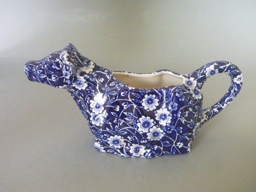 Burleigh blue calico - blue,