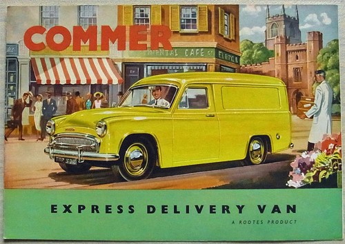 Commer express delivery van - express,