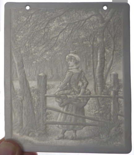 Antique lithophane porcelain - antique,