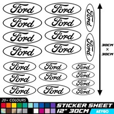 20x Ford ST RS High Temp Vinyl