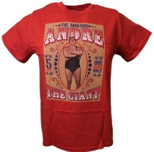 Andre The Giant Carnival Sideshow Mens Red T-shirt LT489