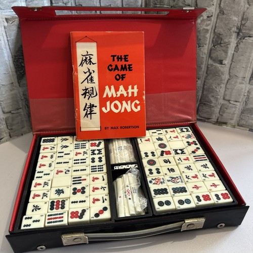 Vintage chinese mahjong set - vintage,