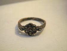 Antique Marcasite Solid Silver