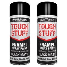 2X TOUGH STUFF ENAMEL BLACK
