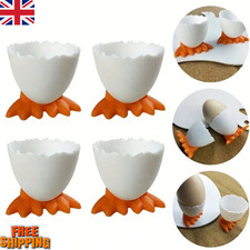 4 x Egg Cup Set Breakfast