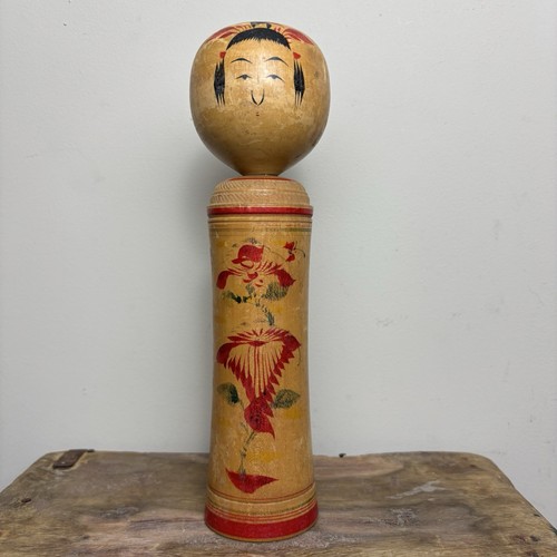 24cm japanese kokeshi - kokeshi,