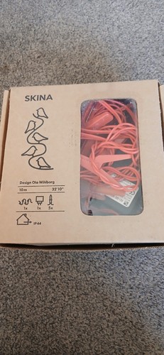 Ikea skina bird - string, lights