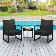 3-Piece Rattan Patio Furniture