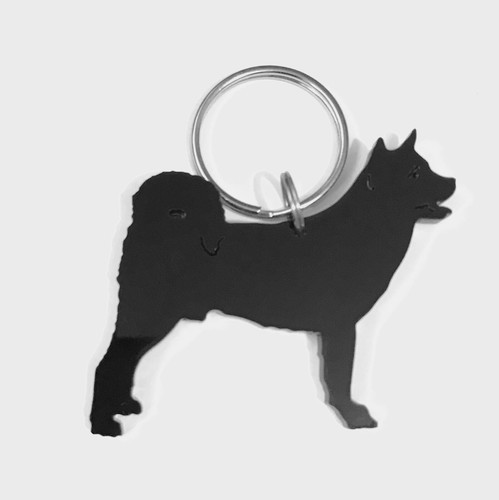 Akita dog keyring bag - keyring, charm