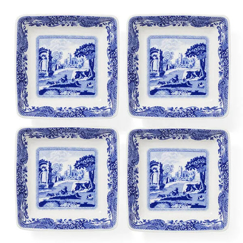 Spode blue italian set - set, of