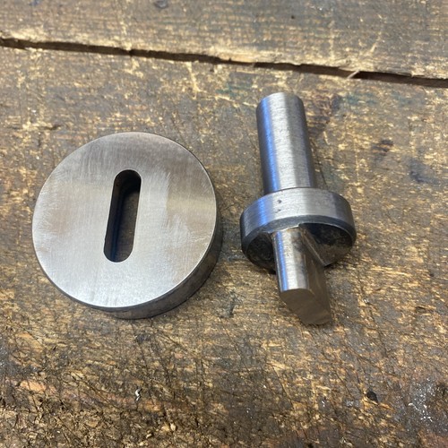Fly press punch die lozenge - &,