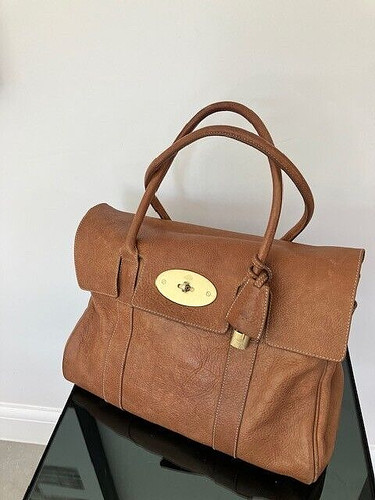 Mulberry bayswater oak handbag - mulberry,