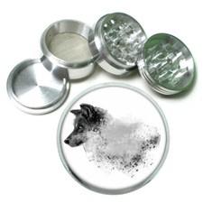 Gray Wolf Em1 Aluminum Grinder 63mm 4 Piece Hand Mueller 