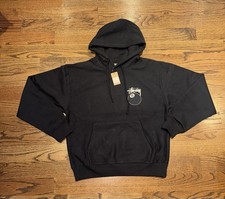 Stussy 8 Ball Hoodie-Black-Sz