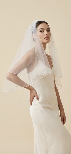 Veil wedding corded edge - wedding,