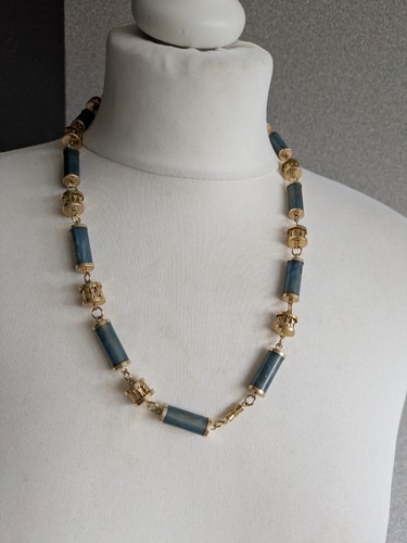 Vintage faux lapis - lapis, tube