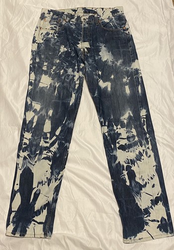 Bleached jeans men 32w 32l - jeans,