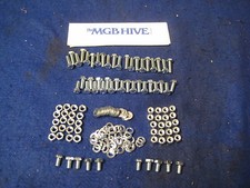 160 PIECE 1/4 UNF NUT BOLT &