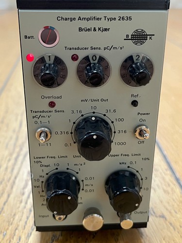 Bruel kjaer charge amplifier - bruel,