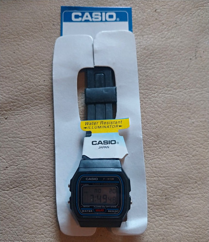 Casio 91w digital quartz - casio, f-91w