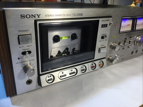 Sony 229sd stereo cassette - sony,