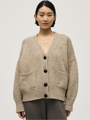 Babaa cardigan no17 mist - cardigan,